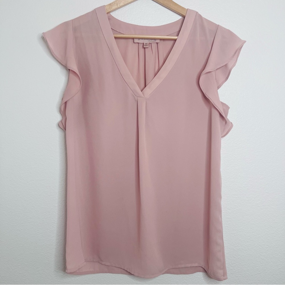 Philosophy Lightweight Pink Blouse